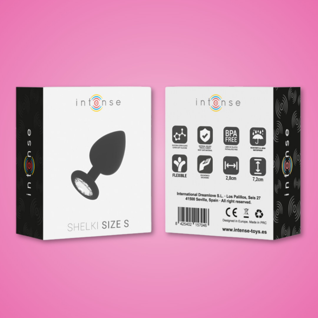 INTENSE - SHELKI S PLUG ANAL NEGRO