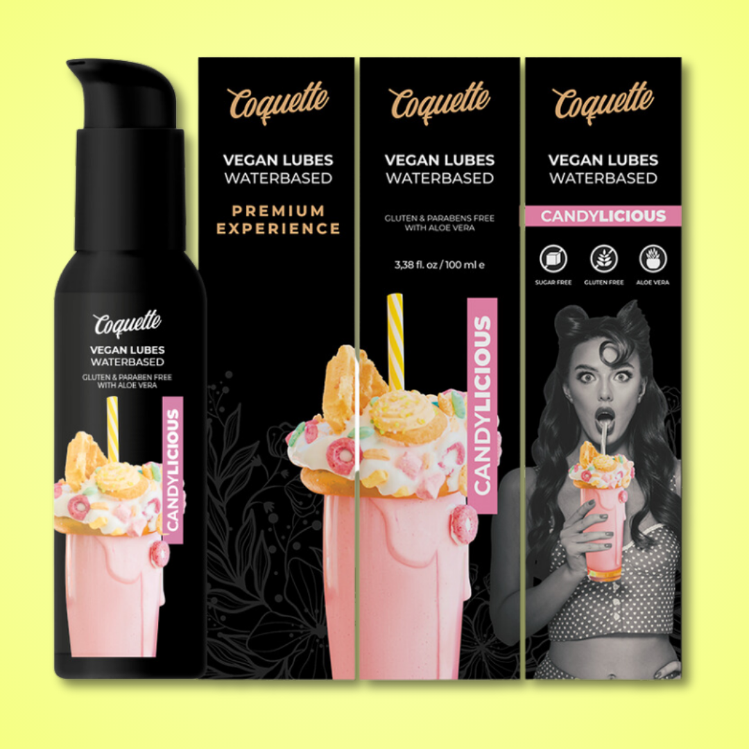 COQUETTE CHIC DESIRE - PREMIUM EXPERIENCE LUBRICANTE VEGANO CANDYLICIOUS 100ML