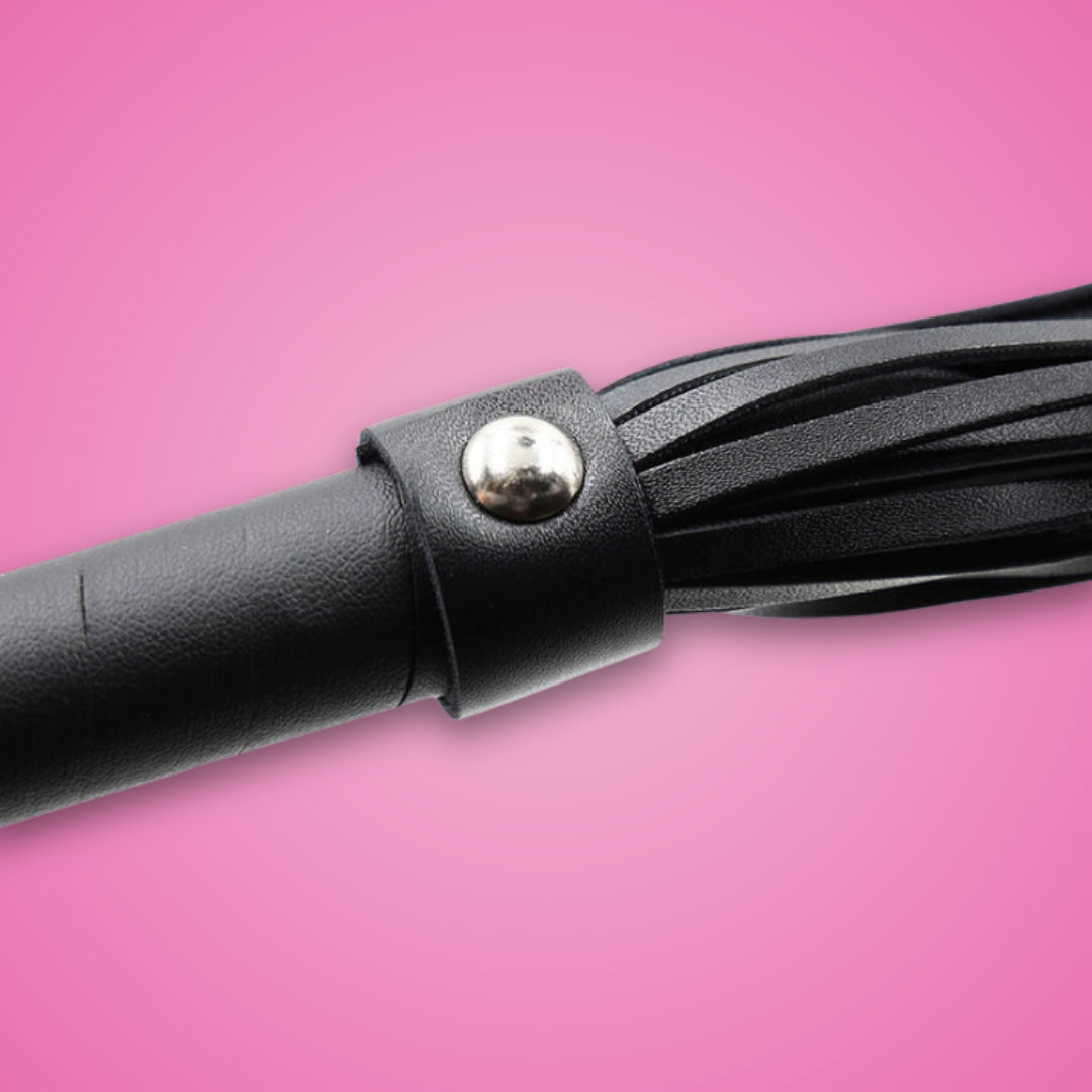 OHMAMA FETISH - LATIGO CORCHETES PLATEADOS