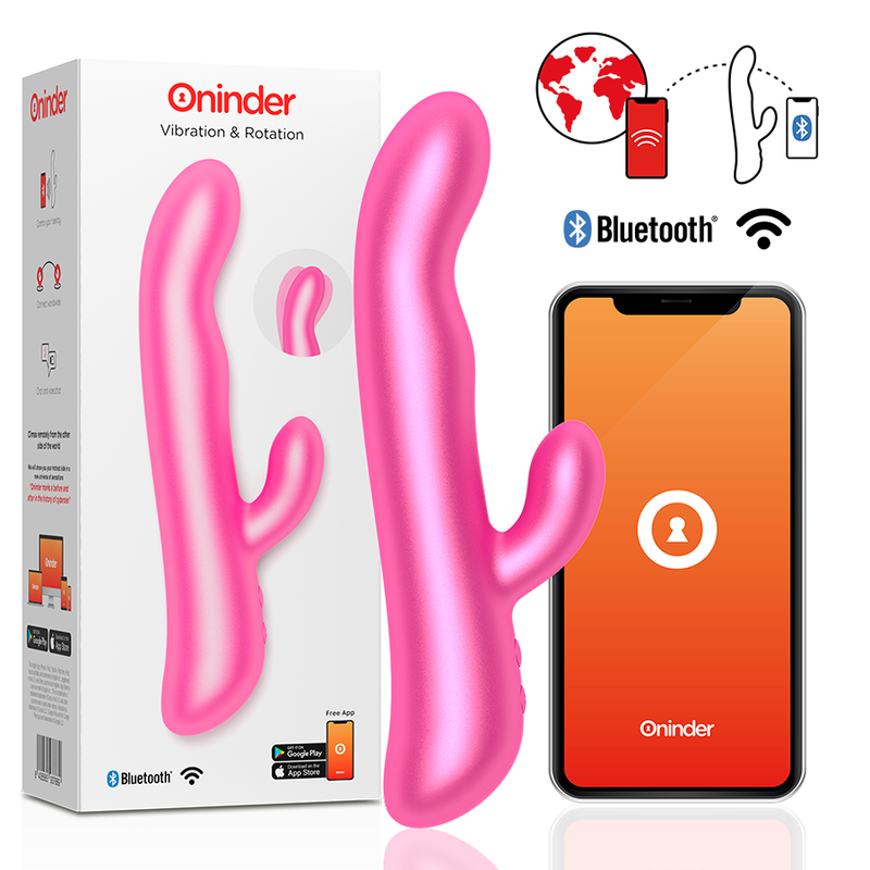 ONINDER - OSLO VIBRACIÓN Y ROTACIÓN ROSA - APP GRATUITA