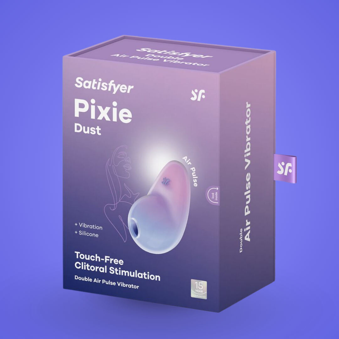 SATISFYER - PIXIE DUST LILA ESTIMULADOR AIR PLUSE