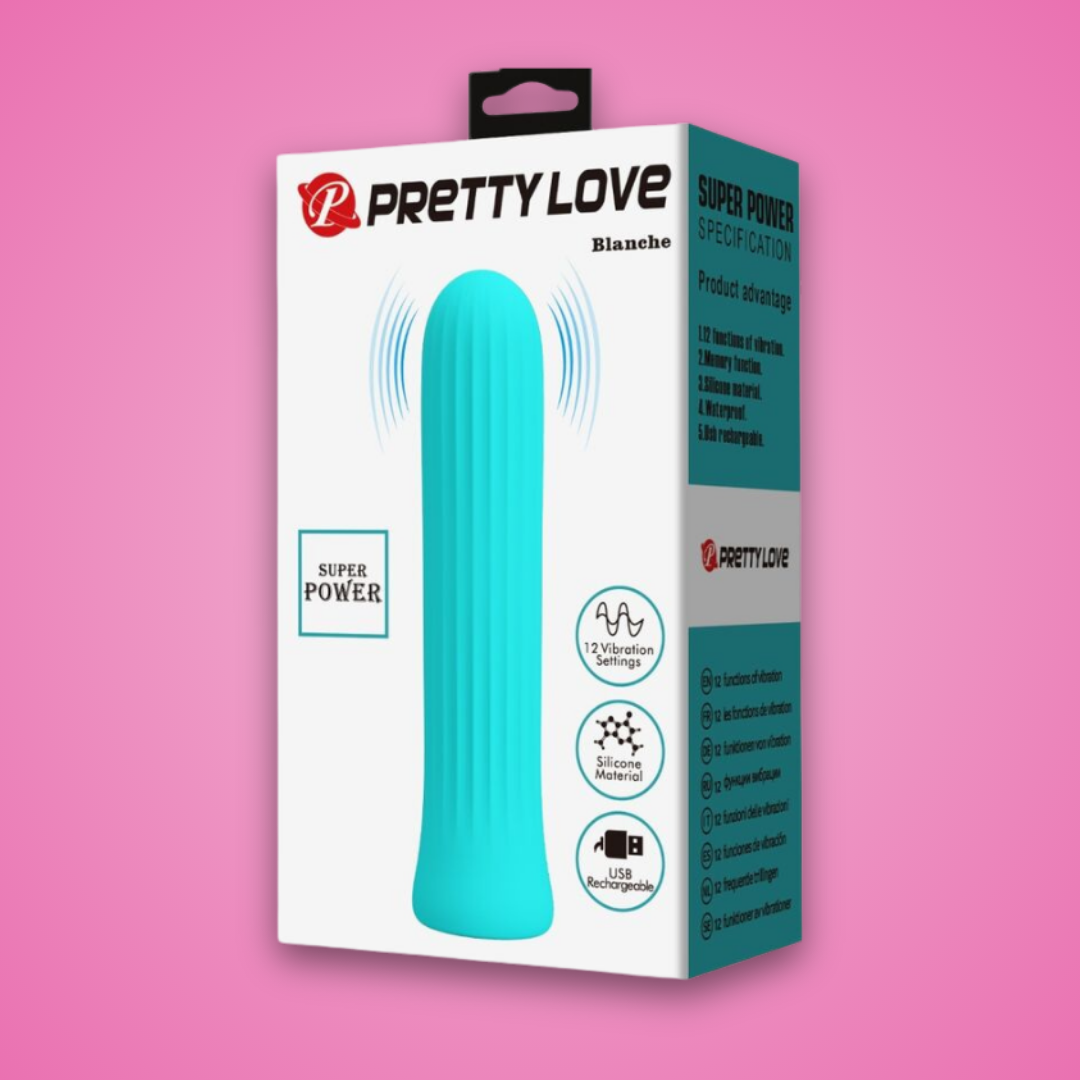 PRETTY LOVE - BLANCHE VIBRADOR ESTIMULADOR AZUL