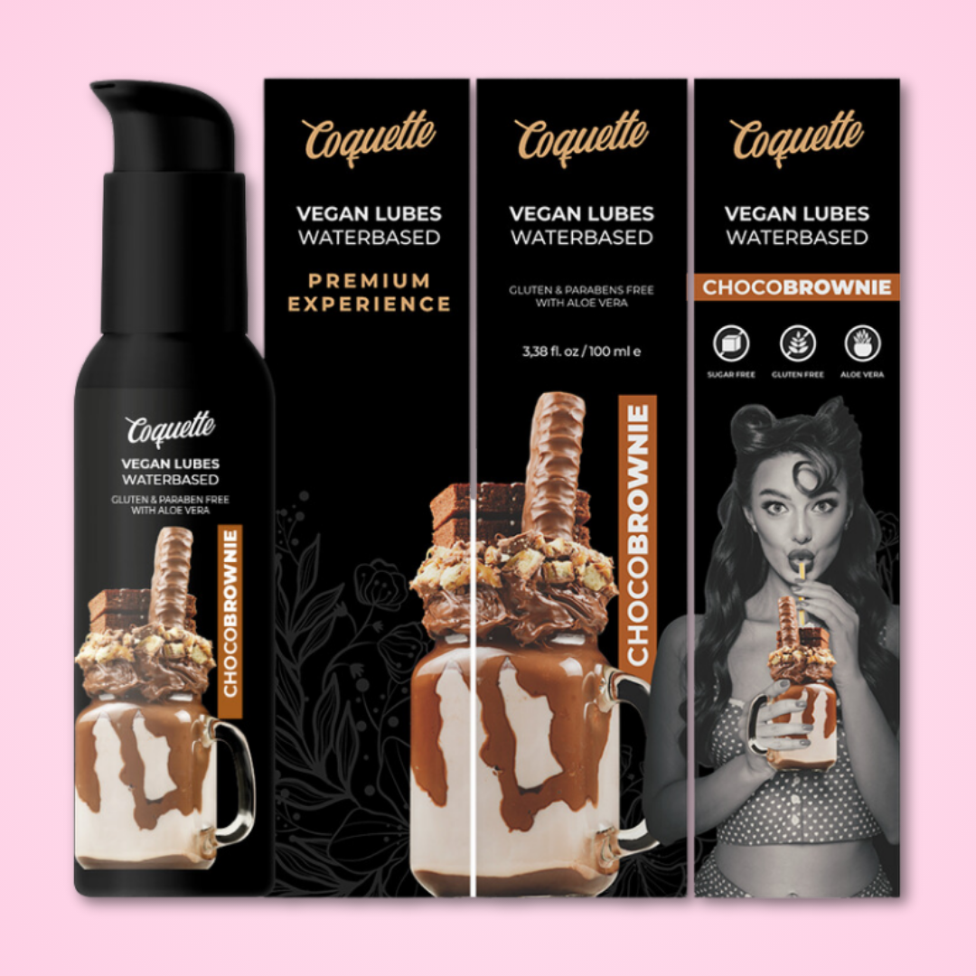 COQUETTE CHIC DESIRE - PREMIUM EXPERIENCE LUBRICANTE VEGANO CHOCOBROWNIE 100ML