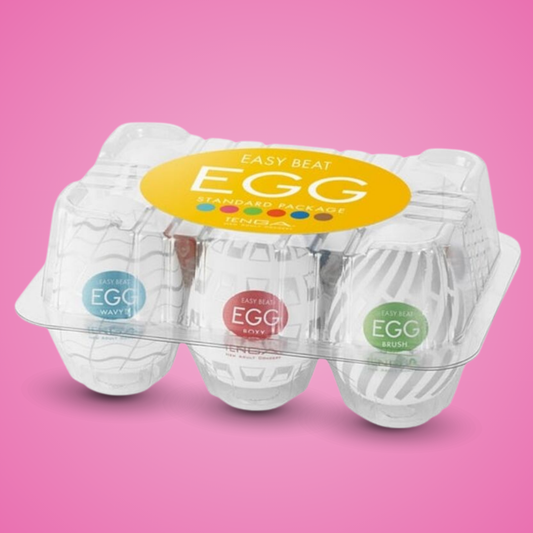 TENGA - EASY BEAT HUEVO MASTURBADOR PACK 6 UDS