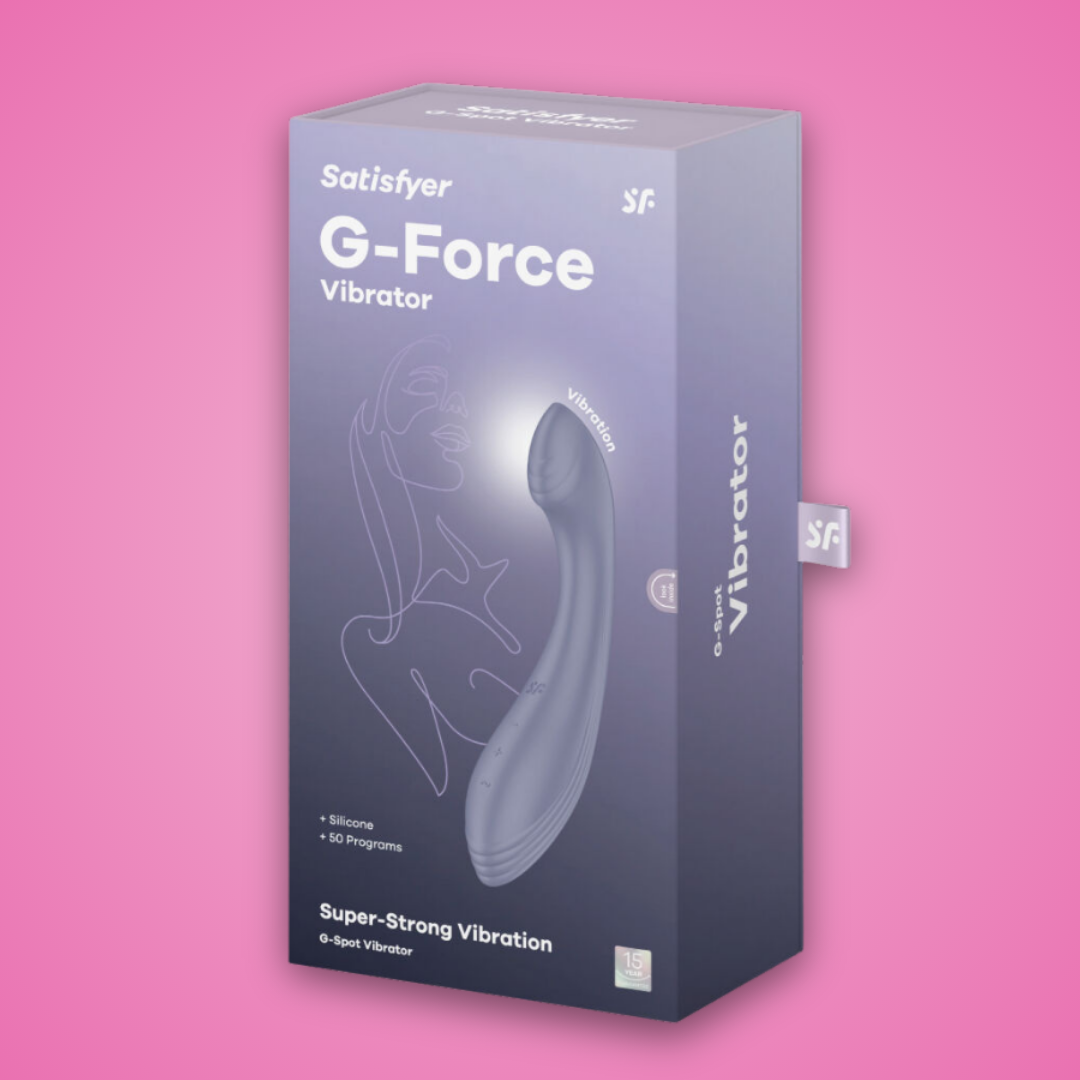 SATISFYER - G-FORCE ESTIMULADOR VIBRADOR PUNTO G MORADO