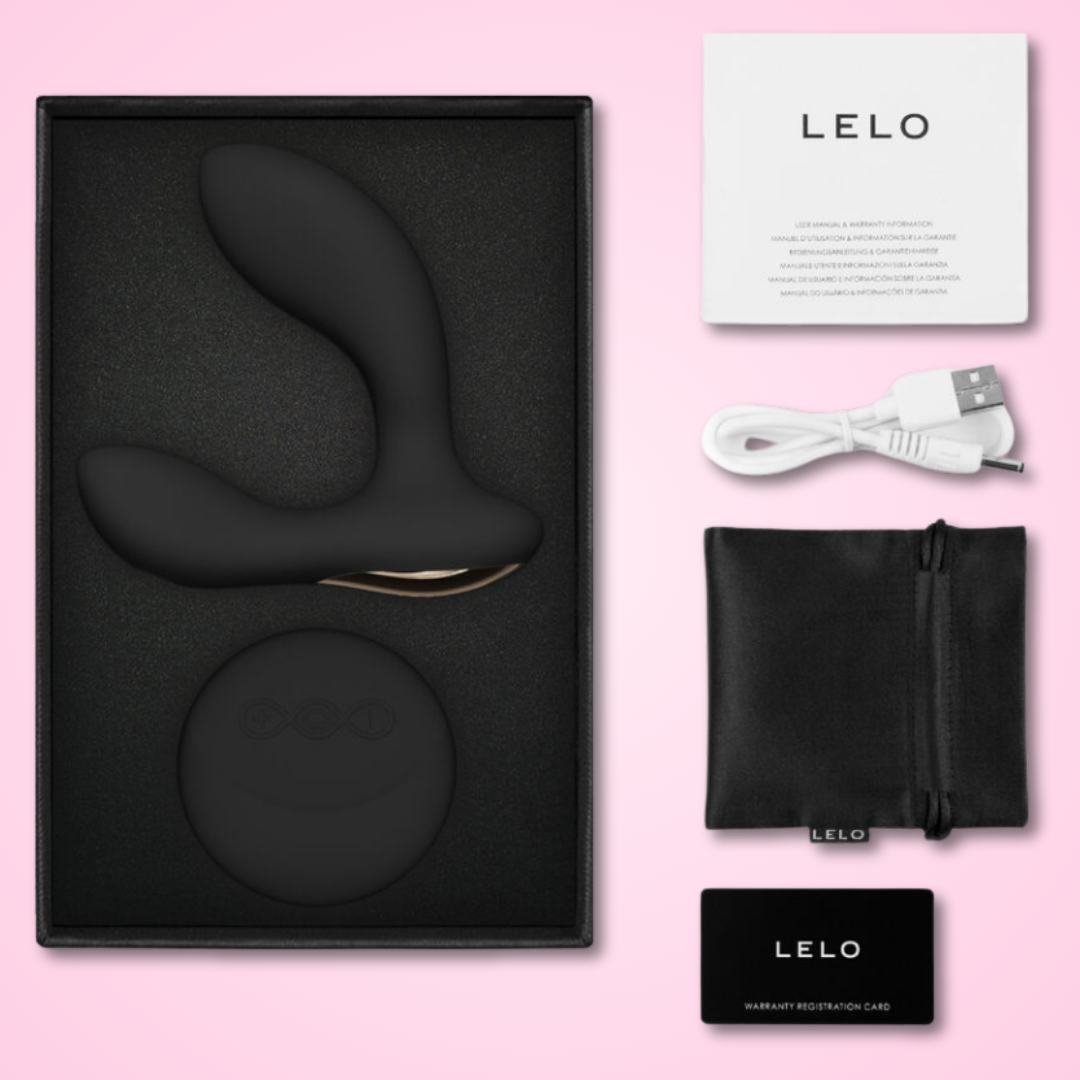 LELO - HUGO 2 MASAJEADOR DE PROSTATA CONTROL REMOTO NEGRO