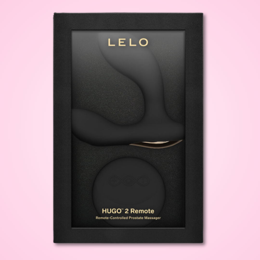 LELO - HUGO 2 MASAJEADOR DE PROSTATA CONTROL REMOTO NEGRO