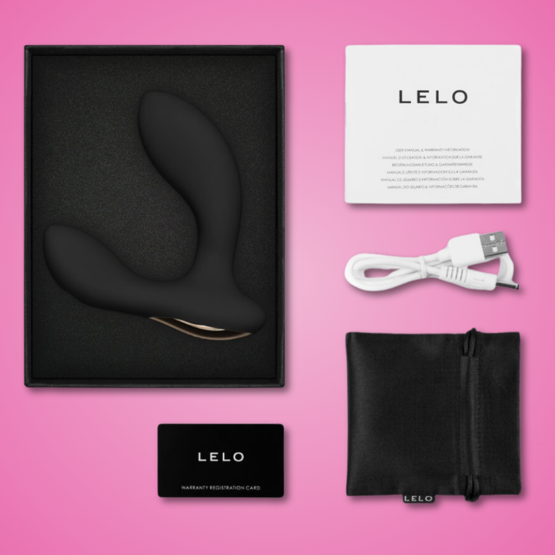 LELO - HUGO 2 MASAJEADOR DE PROSTATA NEGRO