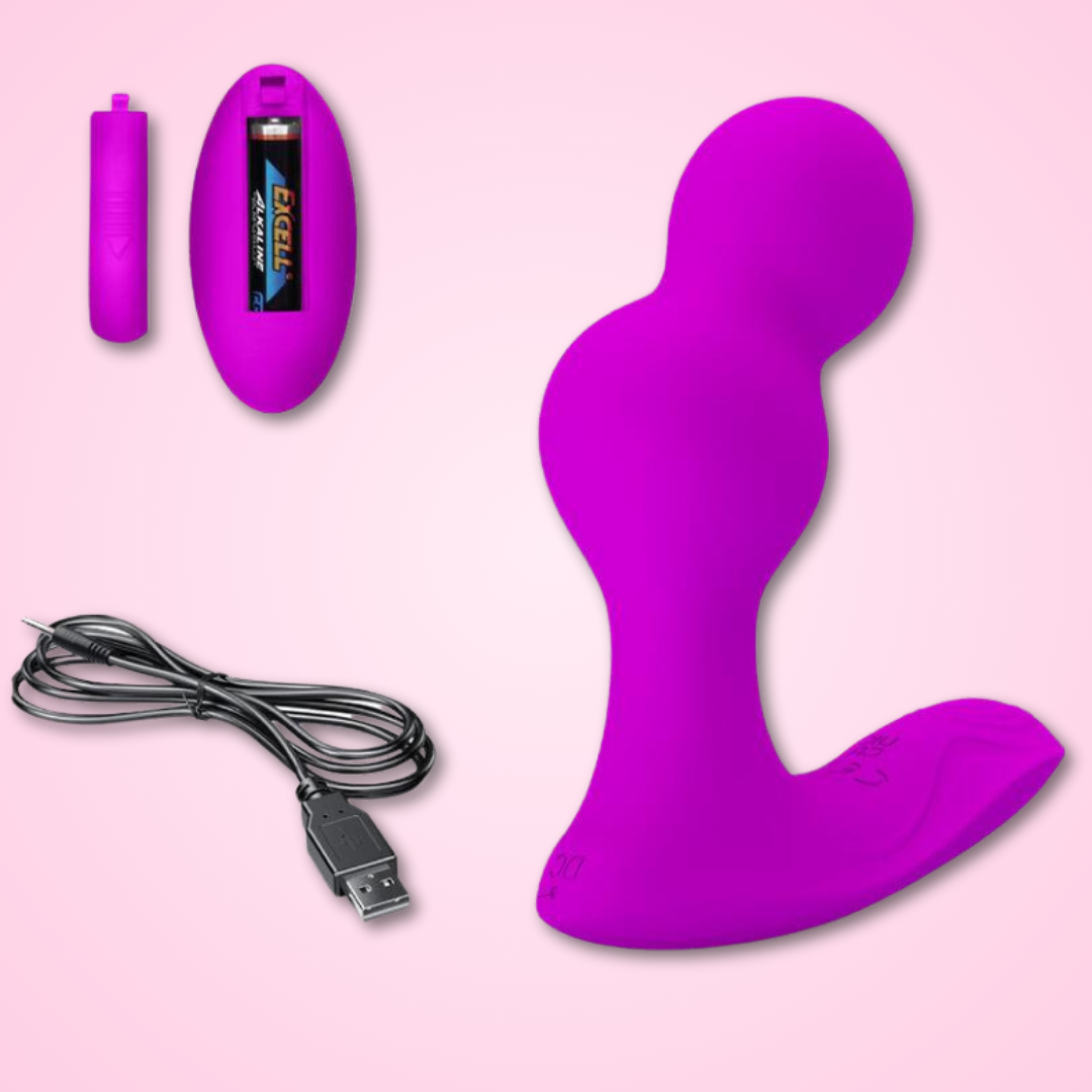 PRETTY LOVE - TERRANCE MASAJEADOR VIBRADOR ANAL CON CONTROL REMOTO