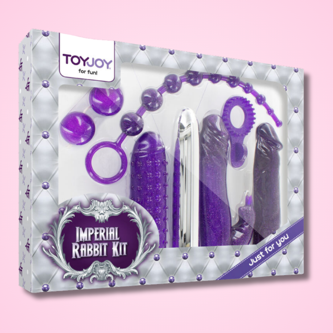 TOYJOY - JUST FOR YOU MEGA PURPLE SEX TOY KIT