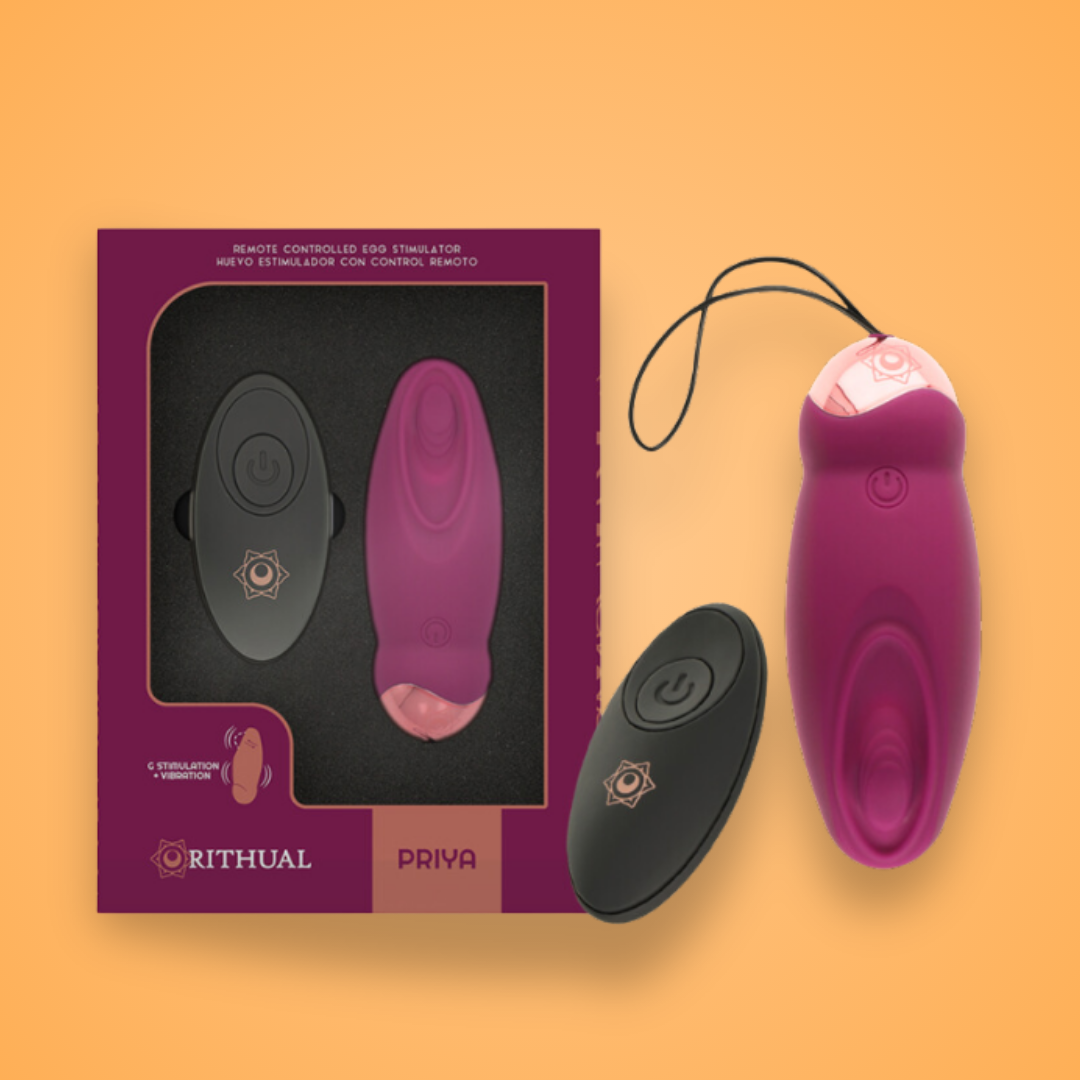 RITHUAL - PRIYA HUEVO CONTROL REMOTO G-SPOT + VIBRACIÓN