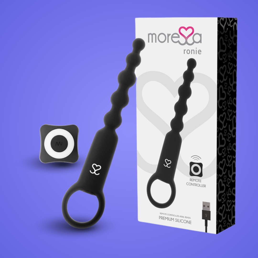 MORESSA - RONIE CONTROL REMOTO PLACER ANAL NEGRO