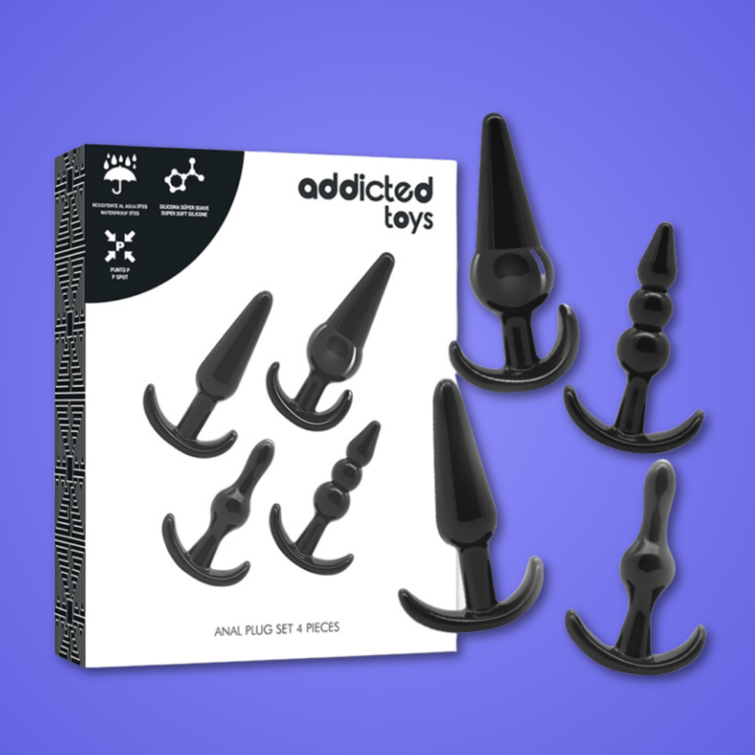 ADDICTED TOYS - SET 4 PLUGS ANALES