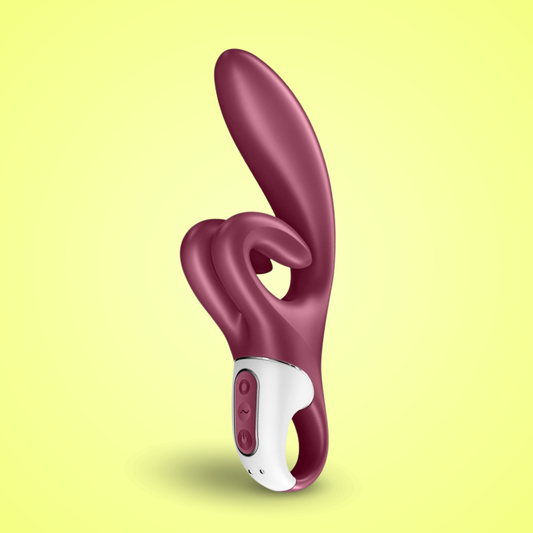 SATISFYER - TOUCH ME VIBRADOR RABBIT ROJO